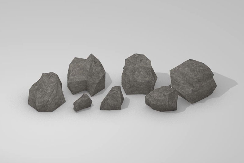 Vectorworks 3Dフリー素材「岩」を作りました